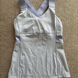 Light Blue Lululemon Athletic Top size 4